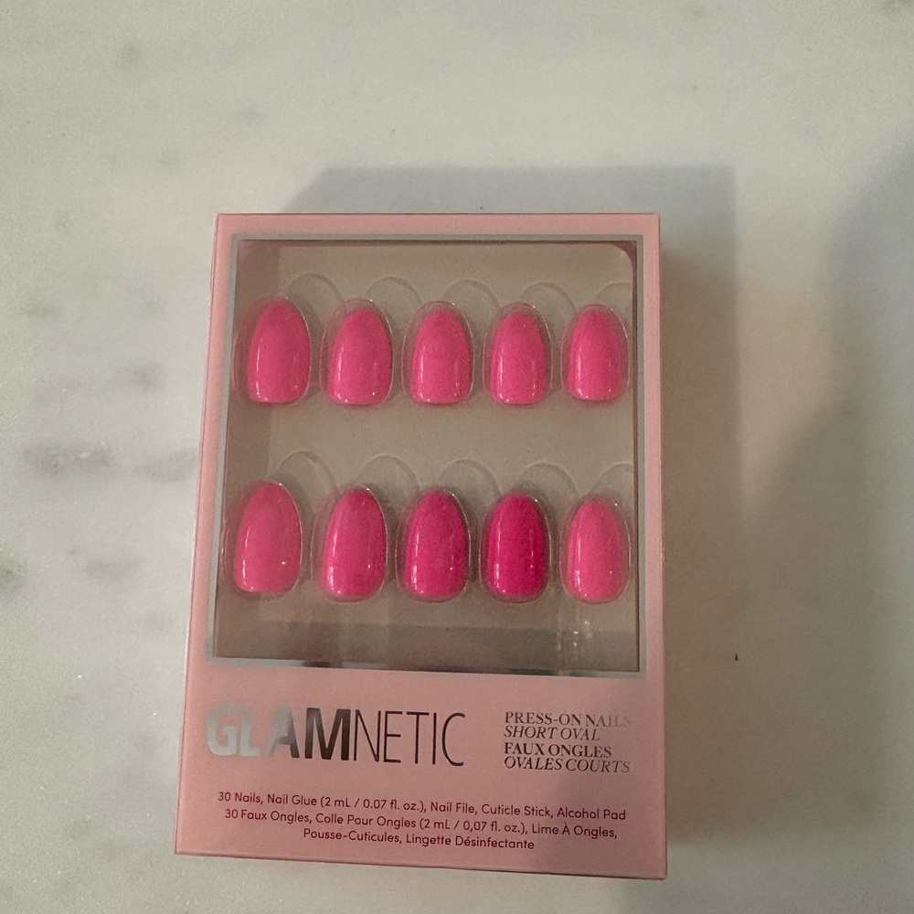 Glamnetic Pink Press-On Nails